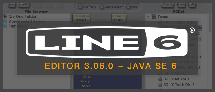 Line 6 Edit y Java SE 6