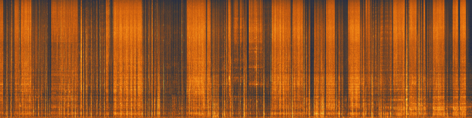 Imagen de un espectrograma de sonido